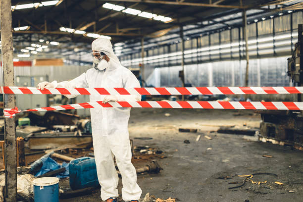 Professional Hoarding Cleanup technician working in Centerville, OH